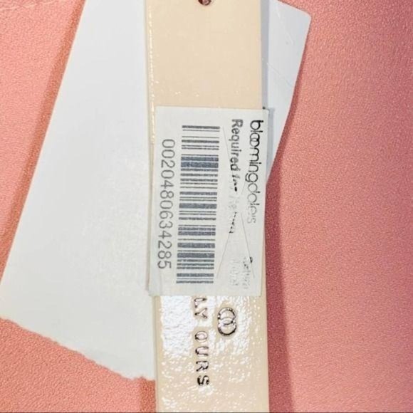 Aqua Casual Dress Crepe Shift - Blush NWT XS Womens - Picture 7 of 8